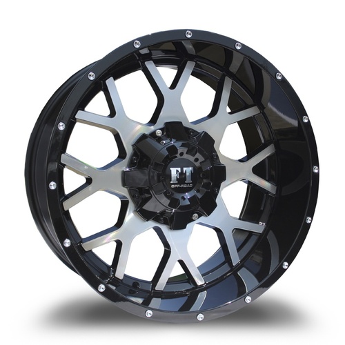 Full Throttle FT0151 Gloss Black Machined