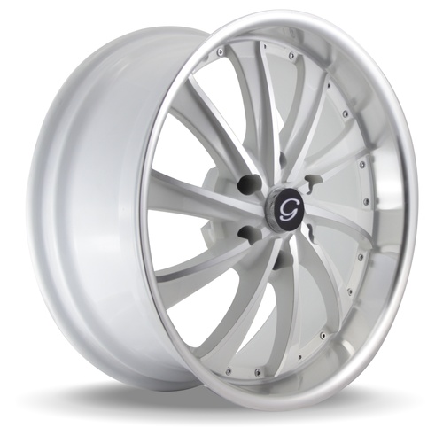 G-Line Alloys G0016 White Machined Photo