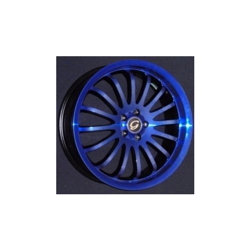 G-Line Alloys G601 Blue & Black - Part Number 601187810811440FB G-Line Alloys G601 Blue & Black Photo