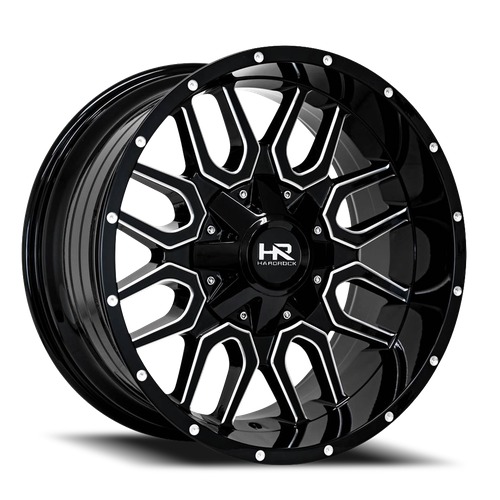 Hardrock Offroad H709 Gloss Black Milled Photo