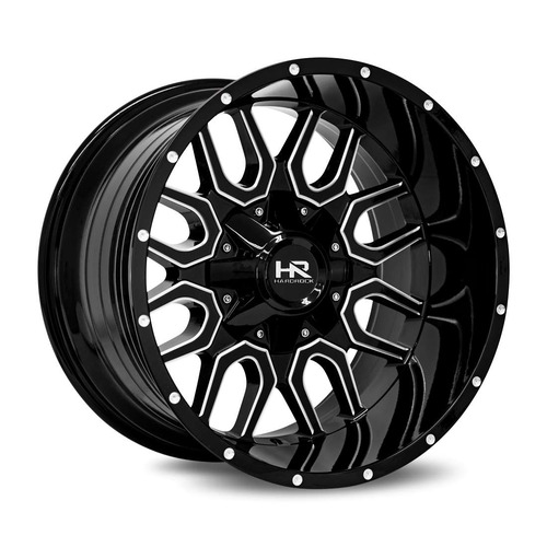 Hardrock Offroad H709 Gloss Black Milled Photo