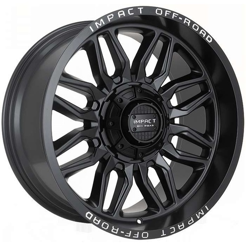 Impact Off-Road 827 Matte Black Photo