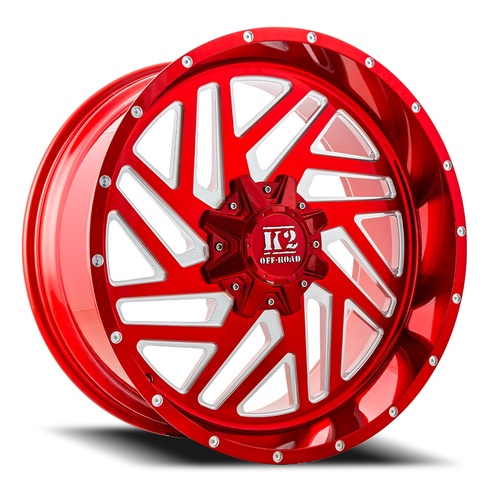 K2 Rampage K19 Candy Red Milled - Part Number K192210655135-18CRM K2 Rampage K19 Candy Red Milled Photo