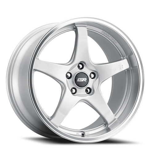 ESR Apx5 Hyper Silver W/ Machined Lip - Part Number 99551435 APX5HS-ML 5X120 ESR Apx5 Hyper Silver W/ Machined Lip Photo