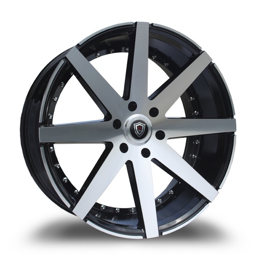 Marquee Wheels M3226B Black Machined - Part Number 3226B2410613525BP Marquee Wheels M3226B Black Machined Photo