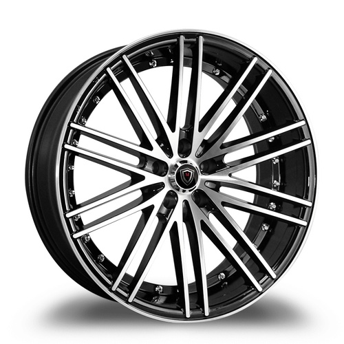 Marquee Wheels M3246 Black Machined - Part Number 3246209511515BP Marquee Wheels M3246 Black Machined Photo