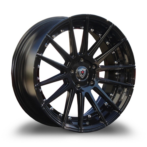 Marquee Wheels M8150 Gloss Black - Part Number 8150188511435GB Marquee Wheels M8150 Gloss Black Photo