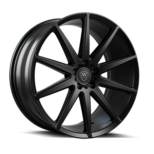 NV Wheels Nvx Matte Black - Part Number NVX20855112+35MATTEBLACK NV Wheels Nvx Matte Black Photo