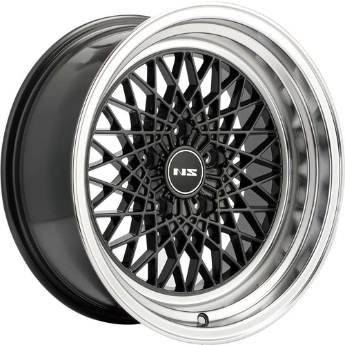 NS Wheels Ns-Mdv2 Dark Gray With Machined Lip - Part Number NS-MDV2159512+25GLP NS Wheels Ns-Mdv2 Dark Gray With Machined Lip Photo