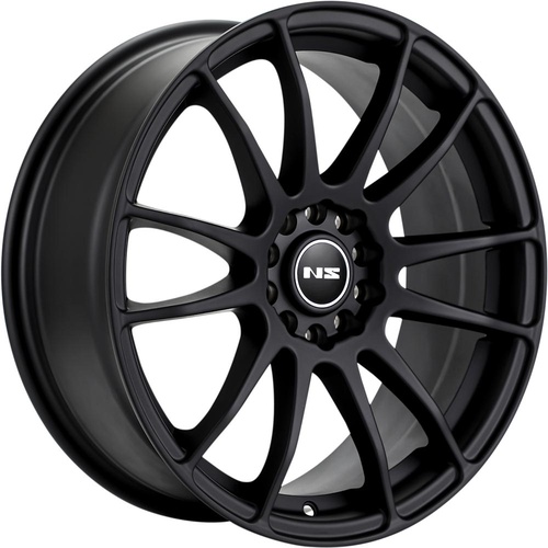 NS Wheels Ns1204 Matte Black - Part Number NS1204157013+38MB NS Wheels Ns1204 Matte Black Photo