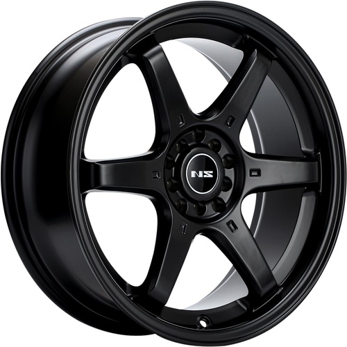 NS Wheels Ns1507 Matte Black - Part Number NS1507167026+38MB NS Wheels Ns1507 Matte Black Photo
