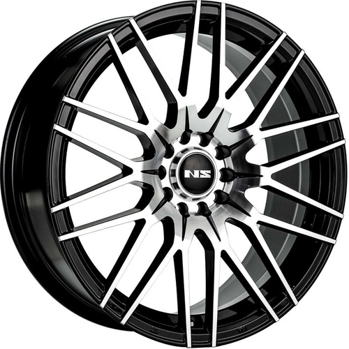 NS Wheels Ns1509 Gloss Black Machined - Part Number NS150917752D+38BMF NS Wheels Ns1509 Gloss Black Machined Photo
