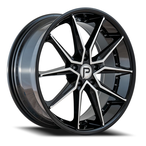 Pinnacle Enzo P218 Gloss Black Machined - Part Number P21820855545-35GBMM/B Pinnacle Enzo P218 Gloss Black Machined Photo