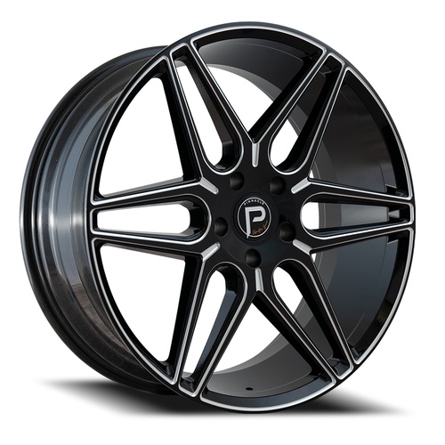 Pinnacle Lavish P302 Gloss Black Milled - Part Number P3022295115-15GBML Pinnacle Lavish P302 Gloss Black Milled Photo