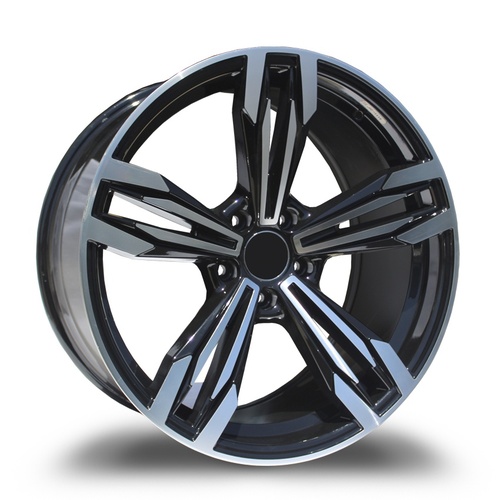 Replica Wheels R5111 Black Machined Photo