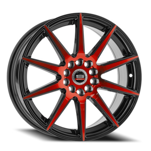 Spec-1 SP-51 Gloss Black Red Photo