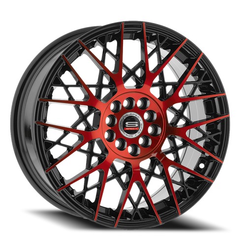 Spec-1 SP-53 Gloss Black Red Machined Photo