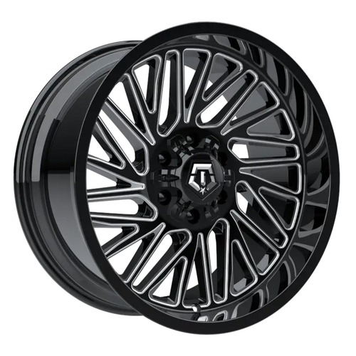 Tis 553BM Gloss Black W/ Milled Accents Photo