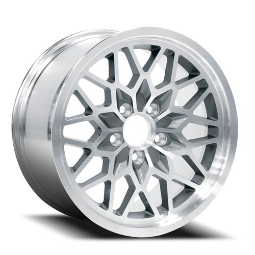 US Wheel Aluminum N90 Gunmetal Machined - Part Number 616-8934 US Wheel Aluminum N90 Gunmetal Machined Photo
