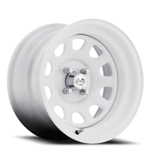 US Wheel Daytona Drifter Gloss White - Part Number 022-5041W US Wheel Daytona Drifter Gloss White Photo