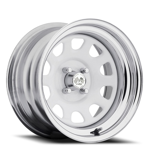 US Wheel Daytona Drifter White And Chrome Photo