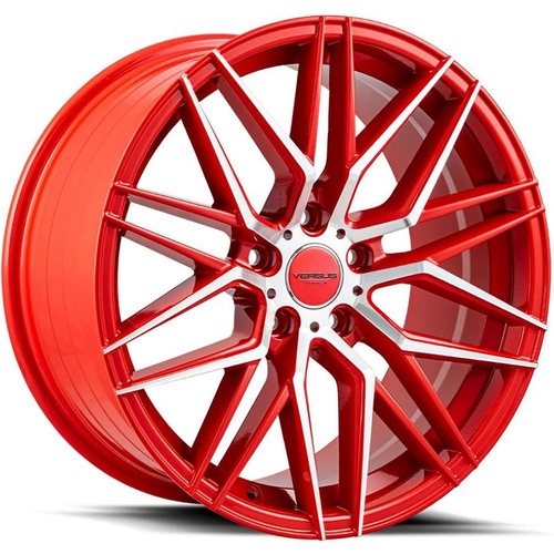 Versus Vs1121 Red With Machined Face - Part Number VS112118855114+40RMF Versus Vs1121 Red With Machined Face Photo
