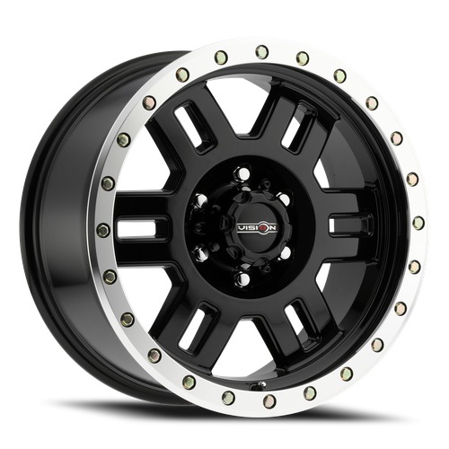 Vision Manx 398 Black Machined Lip Photo