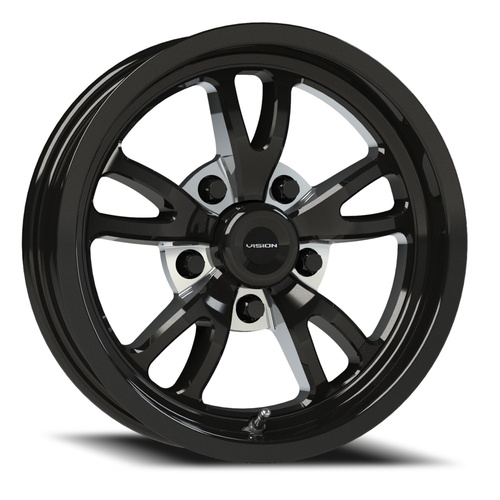 Vision Offroad PATRIOT 149 Gloss Black Milled Spoke