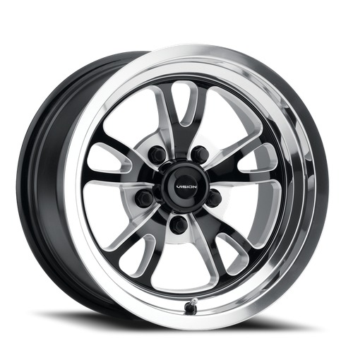 Vision Patriot 149 Black Milled With Polished Lip