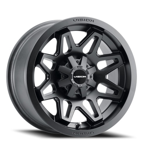 Vision Offroad Se7En 416 Matte Black Photo