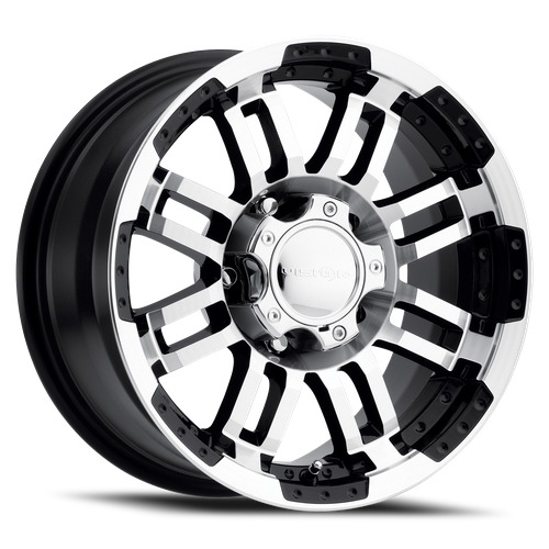 Vision Warrior Trailer 375 Gloss Black Machined Face