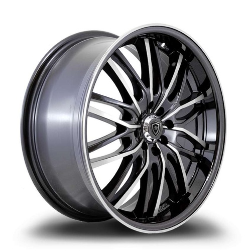 White Diamond W3108 Black Machined - Part Number 31081775810011435BP White Diamond W3108 Black Machined Photo