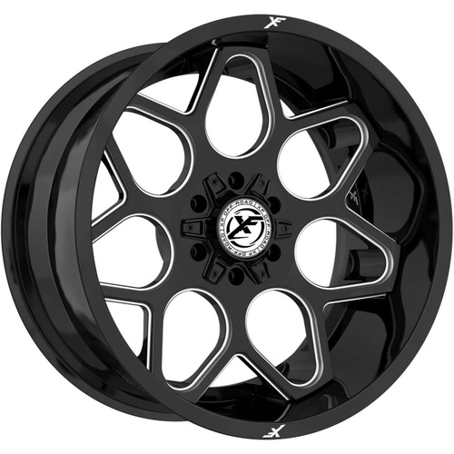 XF Offroad Xf-233 Gloss Black & Milled Photo