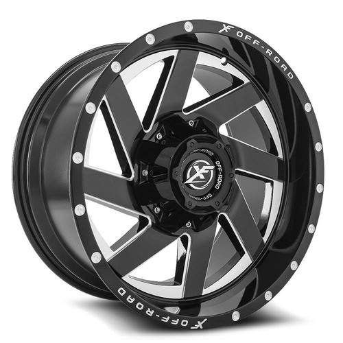 Xf Off-Road XF-205 Gloss Black Milled Photo