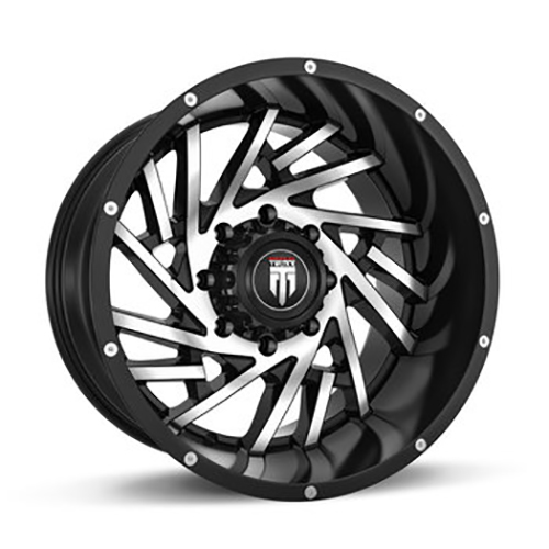 American Truxx Web AT161 Black W/ Machined Face Photo