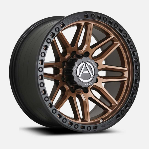 Artem Grimlock Satin Bronze w/ Satin Black Ring