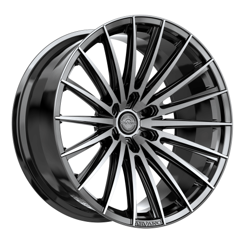 Arvano Art-2 Gloss Black & Brushed Double Dark Tint