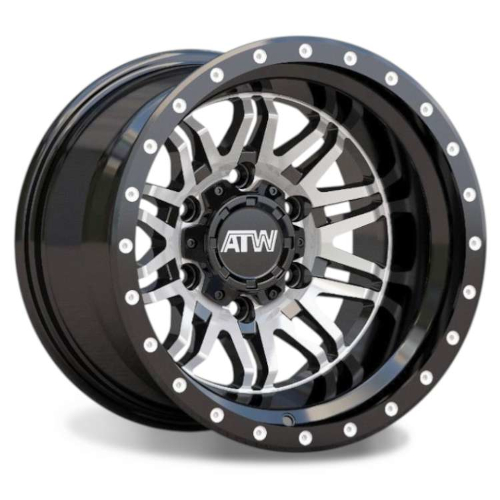 ATW Patton Gloss Black Machined - Part Number PAT150357 ATW Patton Gloss Black Machined Photo