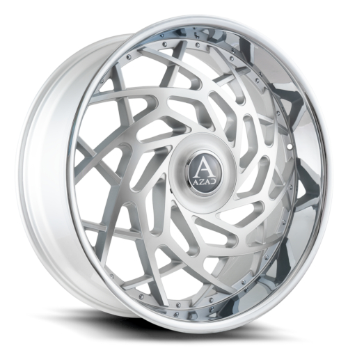 Azad AZ Reign Silver With Machined Face And Stainless Lip - Part Number AZREIGN26105120/127+10SMF/SSL Azad AZ Reign Silver With Machined Face And Stainless Lip Photo