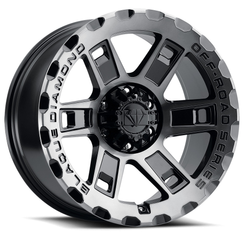 Blaque Diamond Bd-O801 Gloss Black Machined