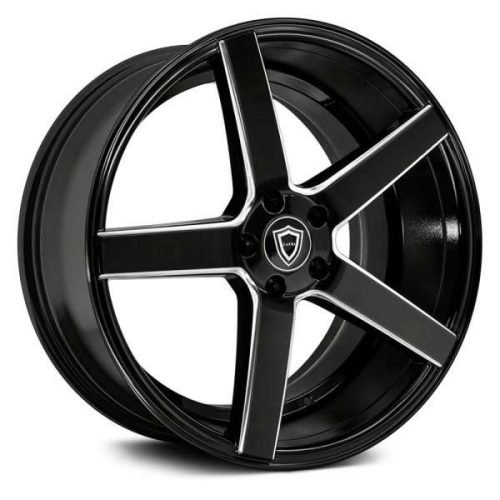 Capri Luxury C5178 Black Milled