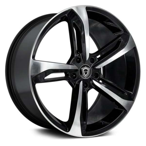 Capri Luxury C5191 Black Machined