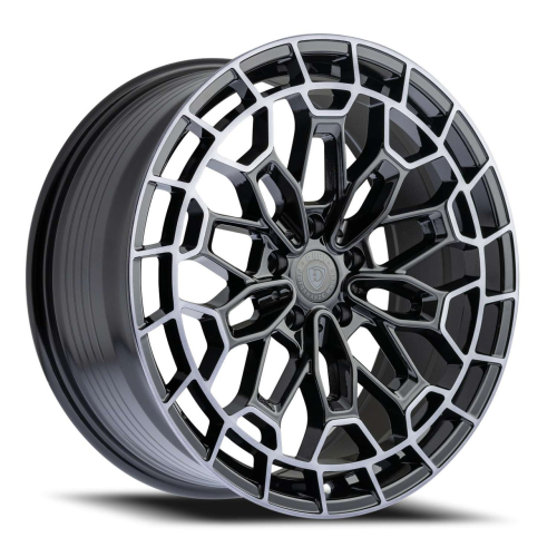 Defy D13 Gloss Black Machined W/ Dark Tint