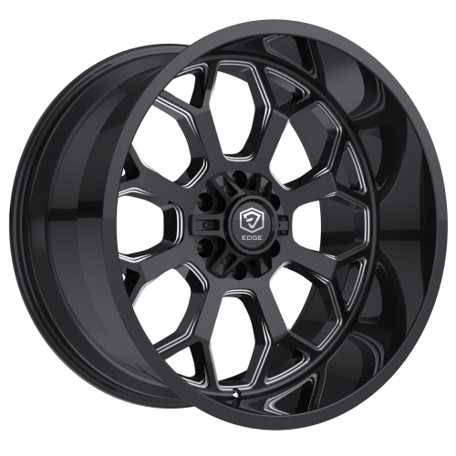 Edge Off Road 301bm Gloss Black W/ Milled Accents