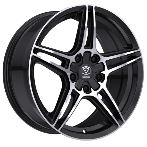 Edge Street 354Mb Gloss Black Machined Face