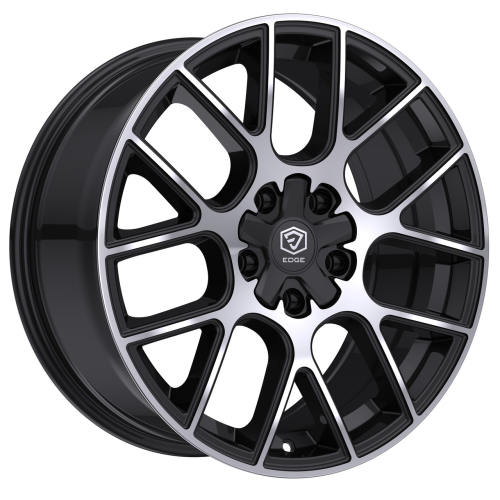 Edge Street 356Mb Gloss Black Machined Face