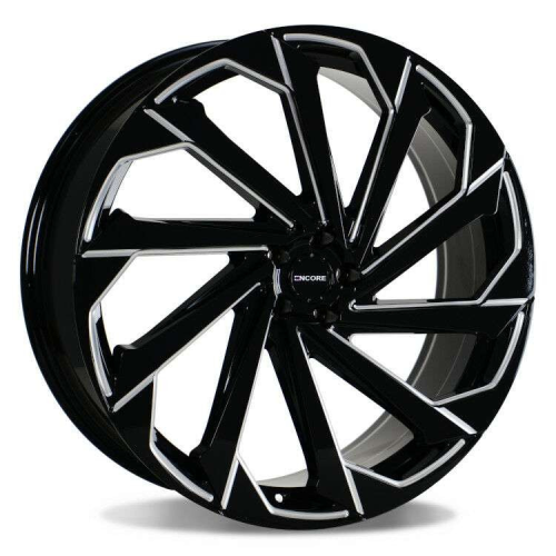 Encore Alloys Enc106 Gloss Black Milled