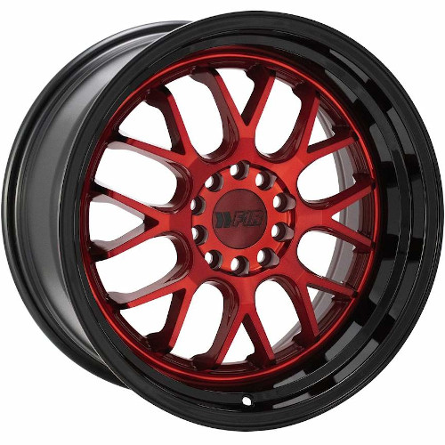 F1R F21 Candy Red W/ Black Lip v2 - Part Number F2118105R20-v2 F1R F21 Candy Red W/ Black Lip v2 Photo