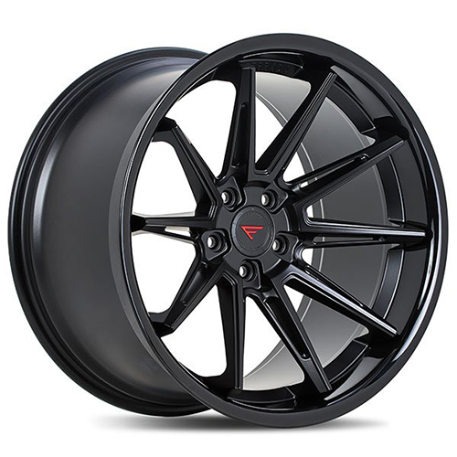 Ferrada CM2 Matte Black With Gloss Black Lip 