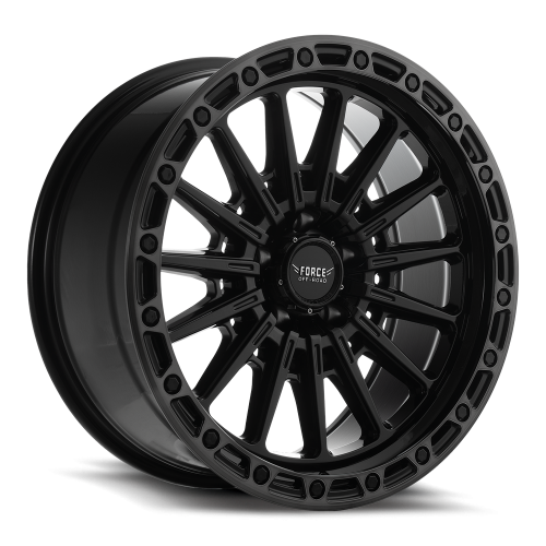 Force Off-Road F46 Gloss Black Machined With Dark Tint